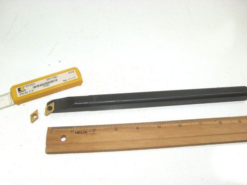 TMX 3/4&#034; INDEXABLE BORING BAR WITH KENNAMETAL DPMT CARBIDE INSERTS
