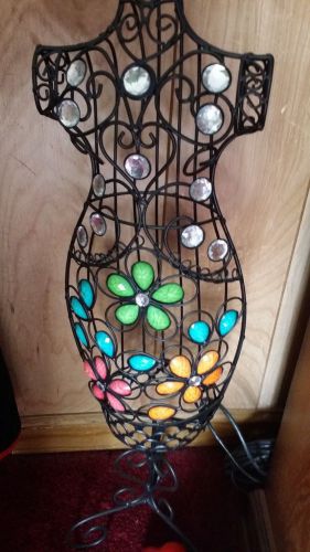 Wire Dress Form Decor