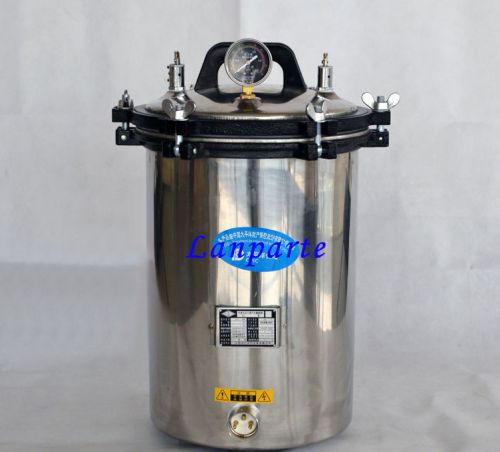 Yx-18lm portable pressure steam sterilizer high pressure sterilizer autoclave for sale