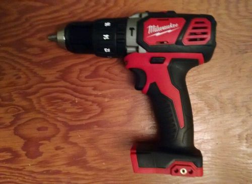 Milwaukee 2607-20 m18 18-volt compact 1/2&#034; cordless hammer drill bare tool for sale