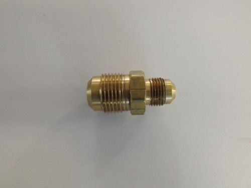 Lot of 62 ea. 5/8&#034; flare x 1/2&#034; flare brass union coupling forged tube fitting for sale