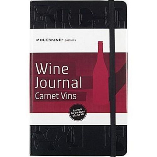 Moleskine Passions Wine Journal, Carnet Vins, Large, Hard Cover, 5&#034; x 8-1/4&#034;