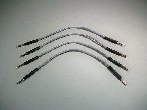 Pj777 single bantam 10&#034; patch cable free shipping - used - lot of 4 pcs for sale