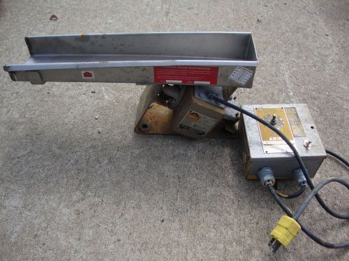 Eriez magnetics hi-vi vibratory feeder 20a with controller for sale