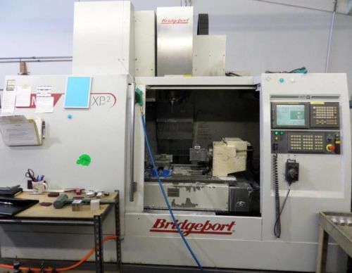 2004 hardinge vmc-1000xp2 cnc 4th axis vertical machining center for sale