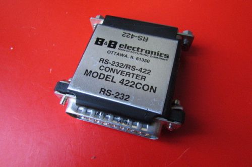 B&amp;B  ELECTRONICS 422CON RS-232 TO RS-422 CONVERTER