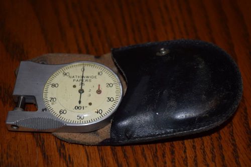 Vintage Ames Thickness Micrometer Gage, Made in U.S.A.