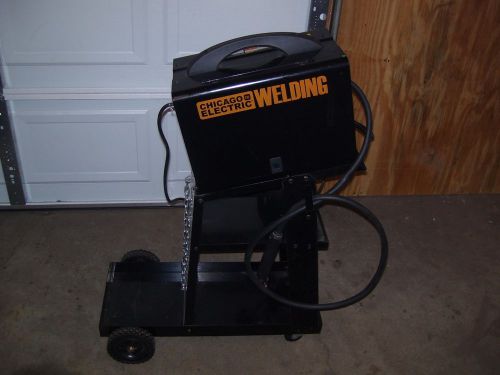 Chicago Electric mig welder and cart