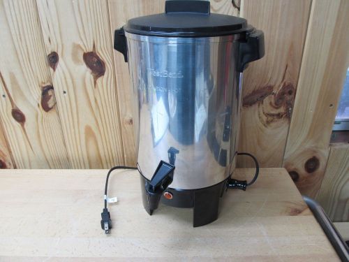 West Bend Coffee Pot Warmer Dispenser Catering/Party Size 58030 1238 Percolator