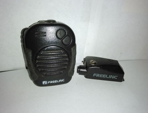Freelinc wireless police walkie fmc-200 freemic 200 with fa04 kenwood adapter for sale