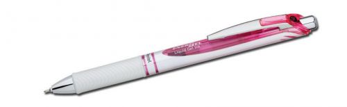 Pentel energel pearl deluxe rtx liquid gel pens - 12 - black ink, pink - 0.5 mm for sale