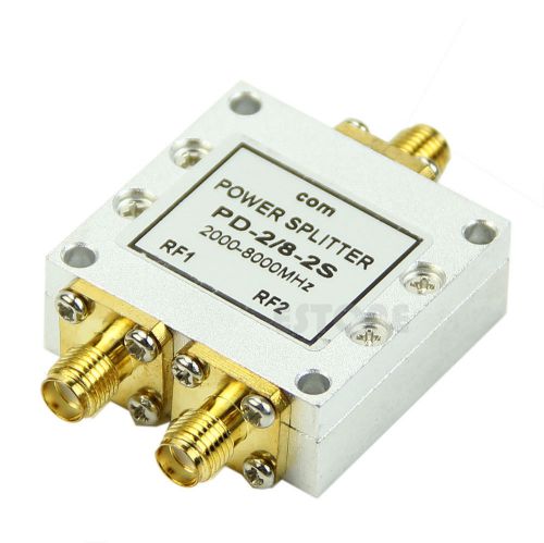 New RF Broadband PD-2 SMA Connect Wifi/GPS Power Spilitter Microstrip Divider