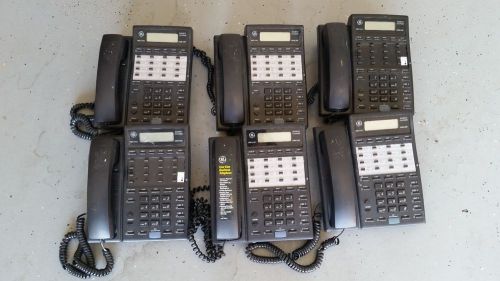 Lot of 6 GE Pro Series 2-9451A 4-Line Intercom Business Phones Telephones