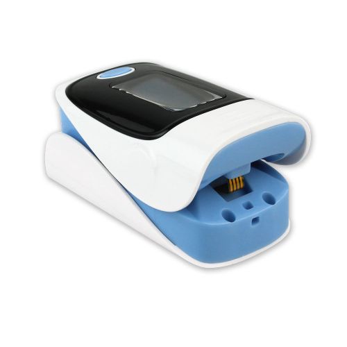 health care Finger tip Pulse Oximeter Blood Oxygen SpO2 saturation monitor White
