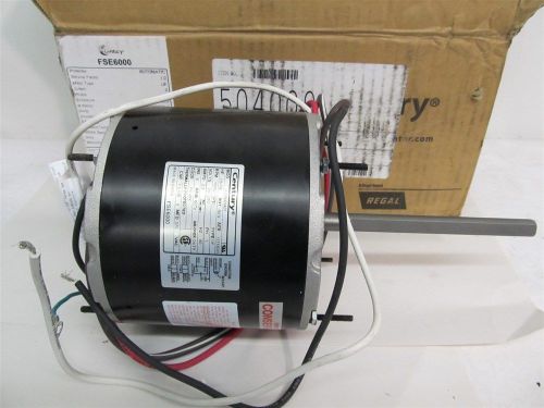 Century fse6000, 1/3 to 1/6 hp, 230 volts, masterfit multi hp electric motor for sale