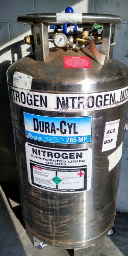 MVE Cryogenics DURA-265mp Cylinder on rolling cart