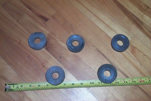 Lot of 5 Ceramic Magnets  Diameter 2 3/16 inch