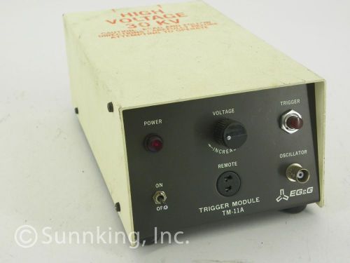 EG&amp;G High Voltage 30Kv Trigger Module TM-11A for Parts/Repair