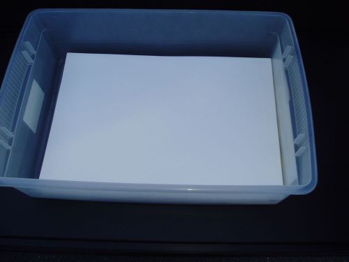 Lot of 250 sheets size 13 x19 100 lb. Lustro Dull Cream Text Paper