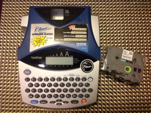 NEW BROTHER P-Touch Label Maker Model PT-1900/1910 with Tape