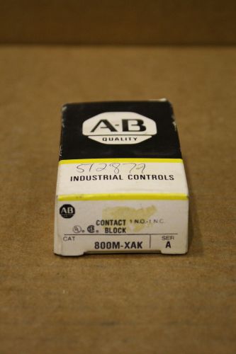 ALLEN BRADLEY 800M-XAK CONTACT BLOCK