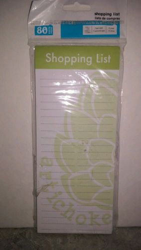 Artichole Magnetic Note Pad Shopping List Notepad Memo 80 sheets