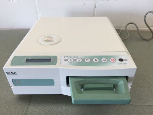 WARRANTY INCLUDED, UNBEATABLE DEAL!  Scican Statim 2000 W/Cassette Super Fast
