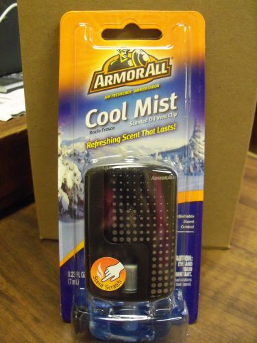 Lot 4  ArmorAll Car Air Freshener Scented Oil Vent Clip COOL MIST FREE SHIPPING