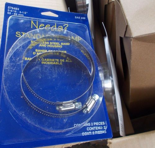 Needa? Standard  Clamp #48 ~ Stainless Steal (Box of 50) 2 9/16&#034;-3 1/2&#034;