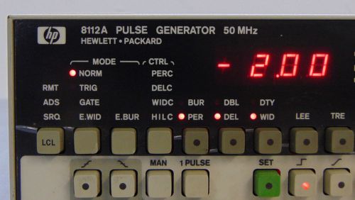 Agilent HP 8112A Pulse Generator 50 MHz