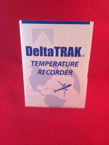 2 Delta TRAK TEMPERATURE RECORDER 60 DAY (FAST SHIPPING!!)
