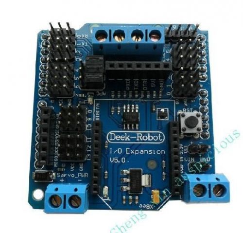 IO Expansion Shield For Arduino (V5) -Xbee &amp; RS485 &amp; APC220 Support