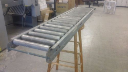 Gravity roller conveyor section - 12 x 60 inches for sale
