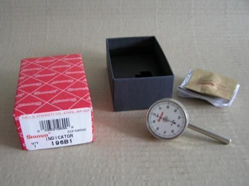 Starrett 196B1 Universal Dial Indicator - NEW WITH BOX