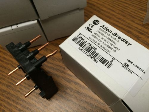 New NIB Allen Bradley 140M-C-PEC23 contactor mms msp connection module