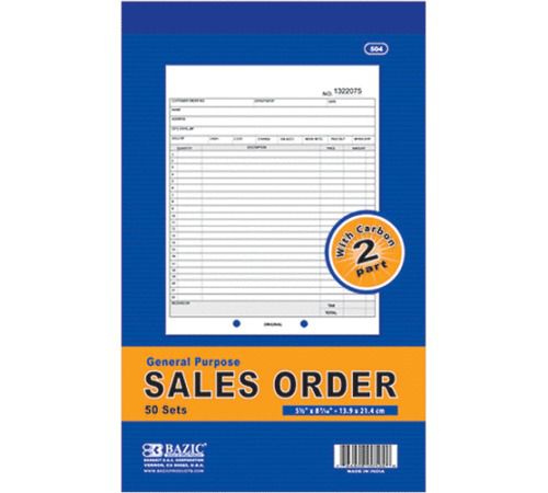 Bazic General Purpose Sales Order