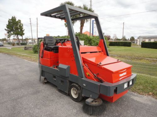 Power boss commander tss / 82 industrial / commercial sweeper for sale