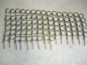 84 nos band-it stainless preformed band clamps  1-1/2&#034; x 3/8&#034; x 30 bonus cutter! for sale