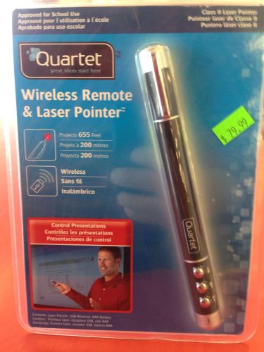 Quartet Wireless Remote &amp; Laser Pointer 84502