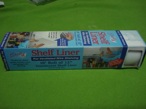 Shelf Liner for Wire Shelving - 10 Foot Roll