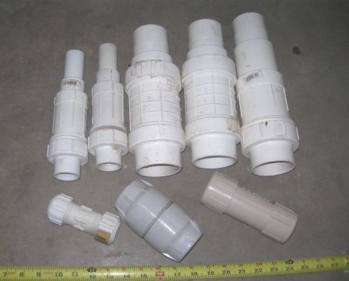 8 ast coupler plumbing pipe fitting pvc repair new coupling 2 in &amp; under - for sale