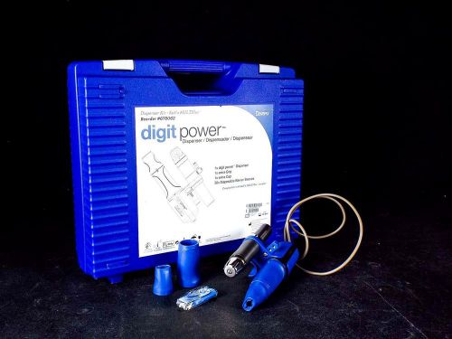 Dentsply digit power dental impression dispenser insert conversion kit w/ case for sale