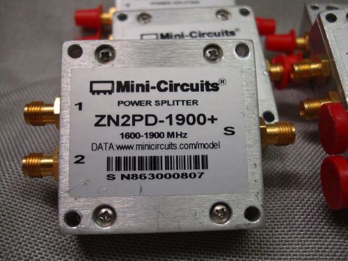 MINI-CIRCUITS ZN2PD-1900+ POWER SPLITTER 1600-1900 MHz SMA-FM GOLD PLATED ENDS