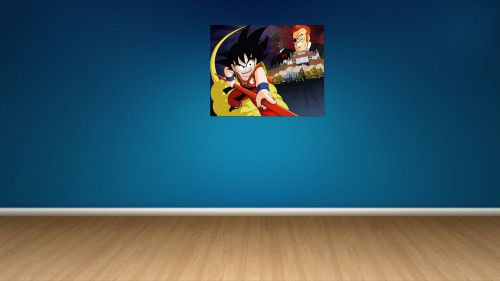 Goku Dragon Ball Z,Anime,Canvas Print,Wall Art,HD,Banner