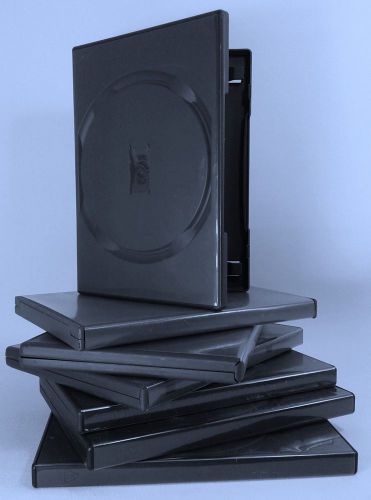 20  Empty DVD Case -Movie -Audio Cds - Video Games -  Standard Size - Black