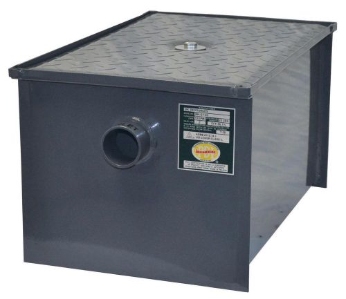 Bk resources 8 lb grease trap interceptor 4 gallons per minute - bk-gt-8 for sale