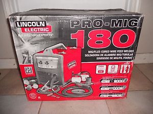LINCOLN Electric  PRO-MIG 180,  Mig/Flux- Cored Wire Feed Welder [new]