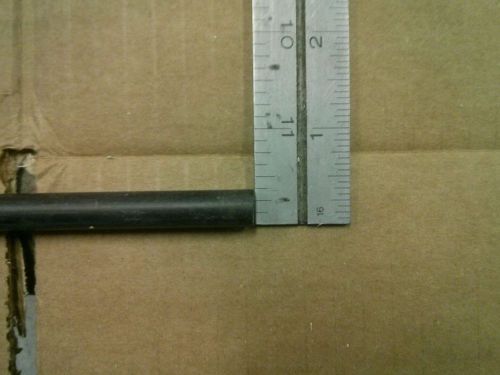 PEEK rod stock, 3/8in (9.5mm), black