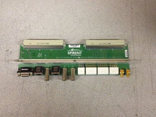 Spirent Communication Abacus PIC Assembly 8101501-10