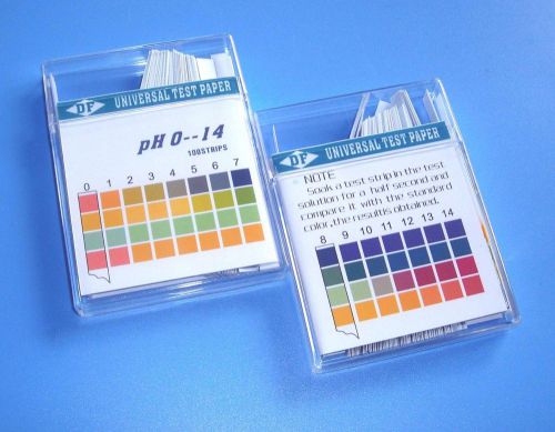 PH Test paper Strips Indicator Litmus Kit Testing PH4.5-9.0 PH0-14 (100Pcs/Pack)